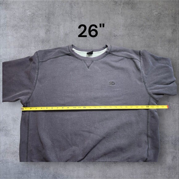 Vintage 90s Starter Blank Crewneck Sweatshirt XL Black Comfort Classic Unisex - Picture 7 of 10